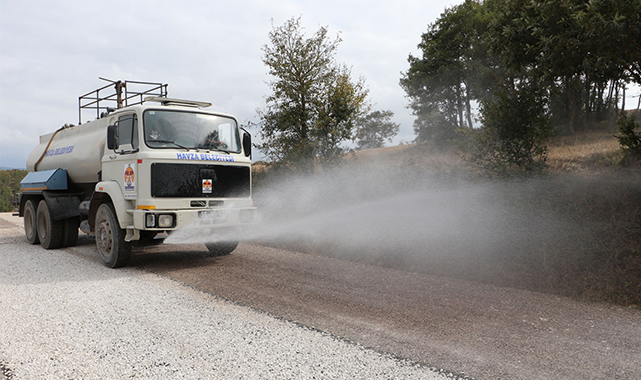 Havza Belediyesi kırsal mahalleler standartları yükseltiyor