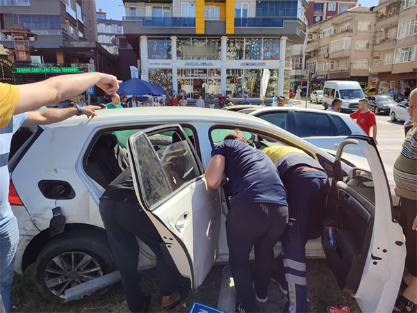 Samsun Ordu Karayolunda kaza! 7 kişi yaralandı