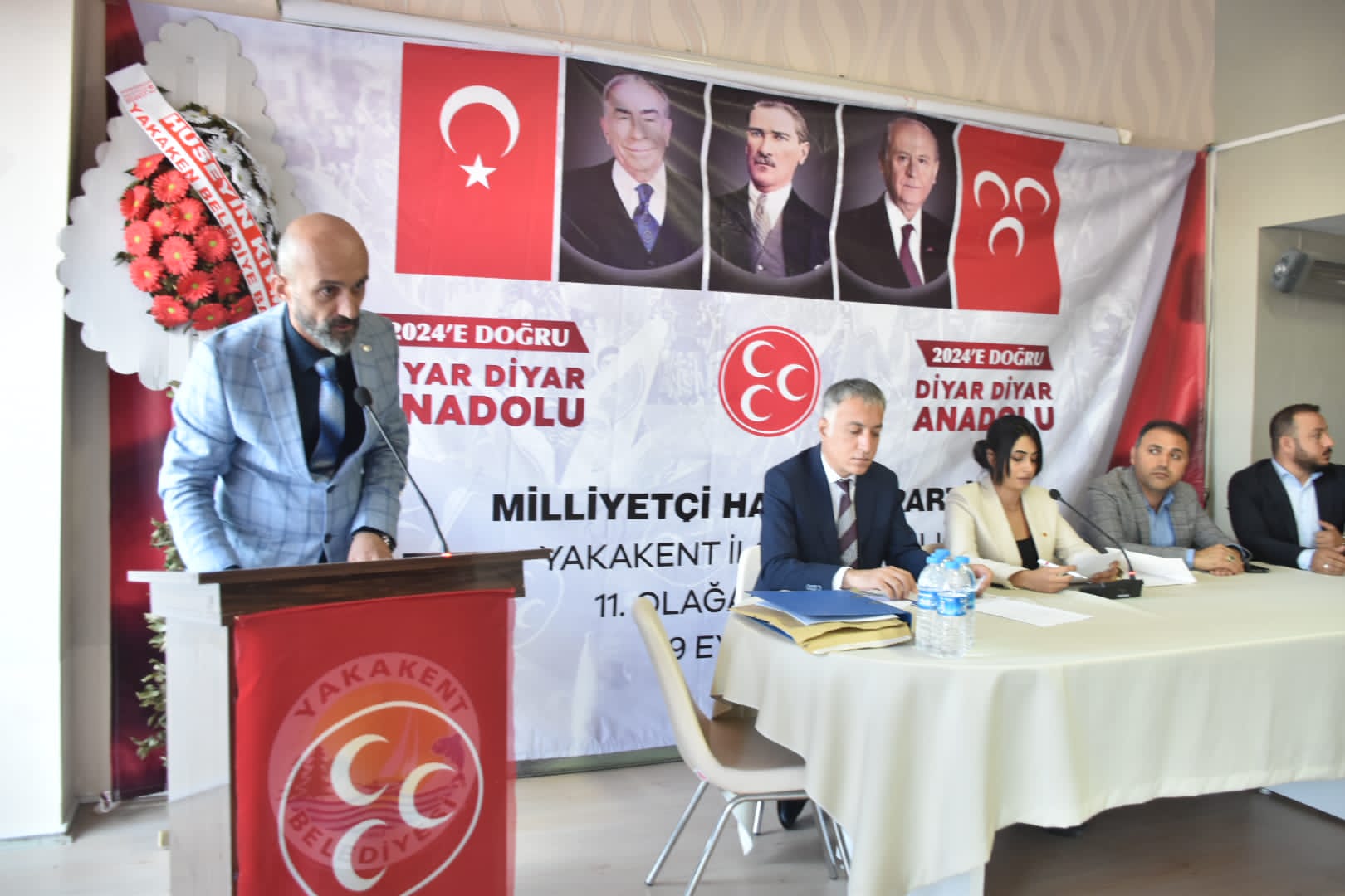 MHP Yakakent ilçe kongresi yapıldı