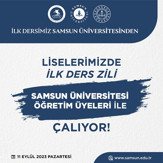 SAMÜ’lü öğretim üyeleri liselerde ilk dersi verecek