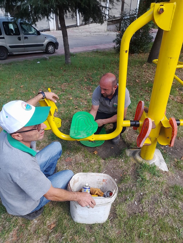 Başkan Demirtaş'un yeşil alan hassasiyeti