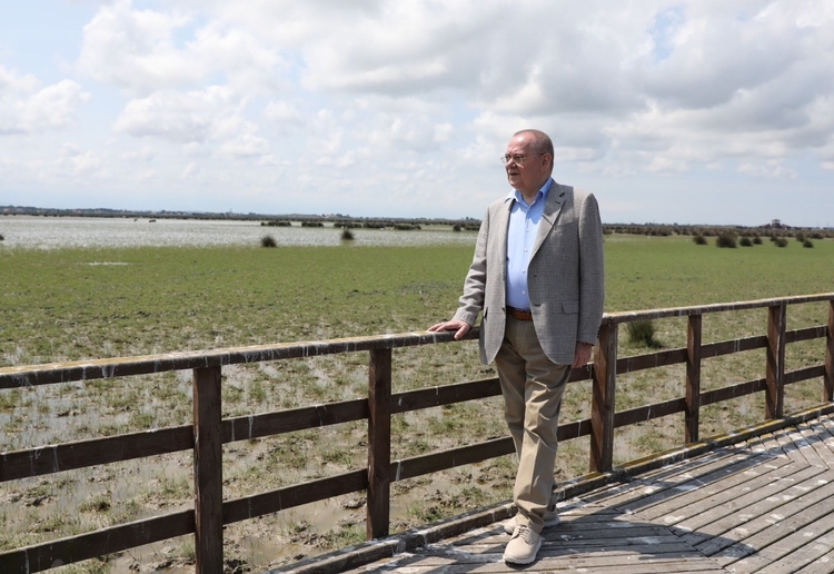 Samsun'da Kızılırmak Deltası Kuş Cenneti görenleri büyülüyor!