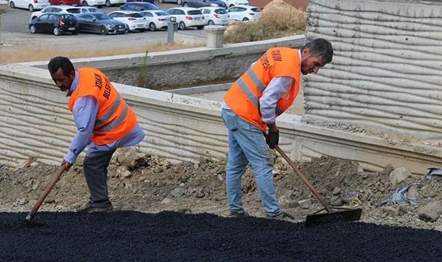 Atakum Belediyesi’nden sahada yoğun mesai 