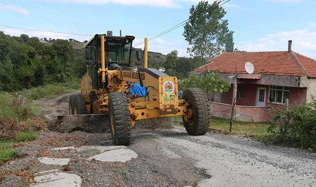 Atakum Belediyesi’nden sahada yoğun mesai 