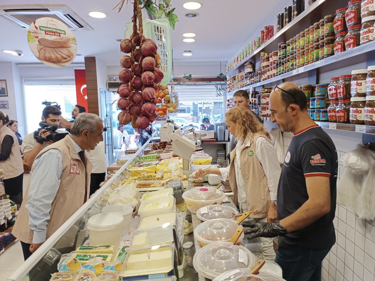 Samsun’da eş zamanlı gıda denetimi!
