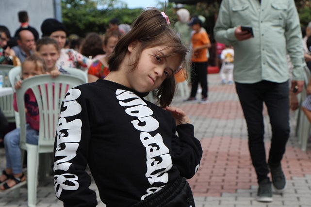 Samsun'da özel çocuklar için şenlik