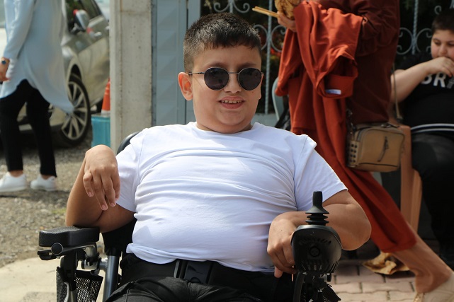 Samsun'da özel çocuklar için şenlik