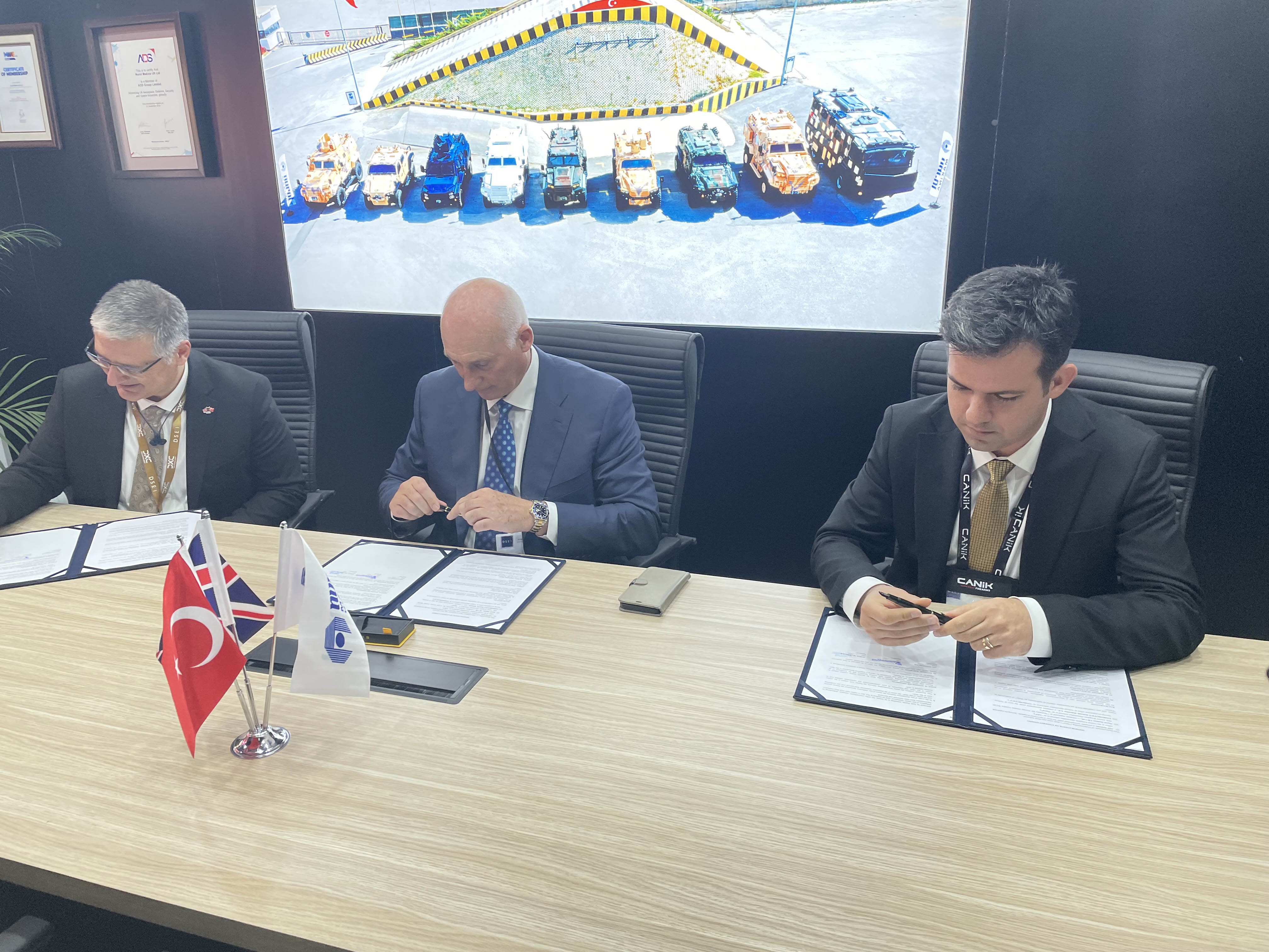 Dünyanın en büyük 6'ncı hafif silah üreticisi CANiK'ten 'İyi Niyet Anlaşması'