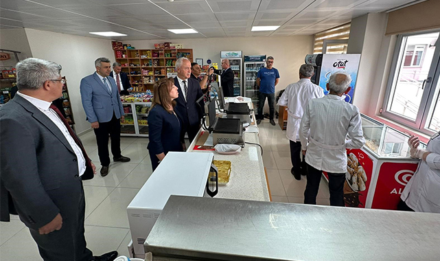 Samsun'da okul kantinlerine teftiş! Etiketi değiştirmezsen cezayı yersin