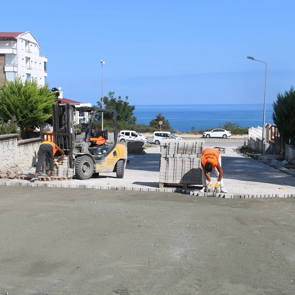 Atakum Belediyesi ekipleri aralıksız çalışıyor!