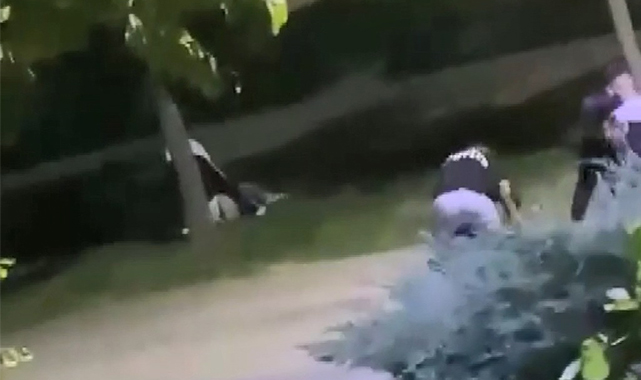 Samsun'da gece yarısı sokak kavgası!