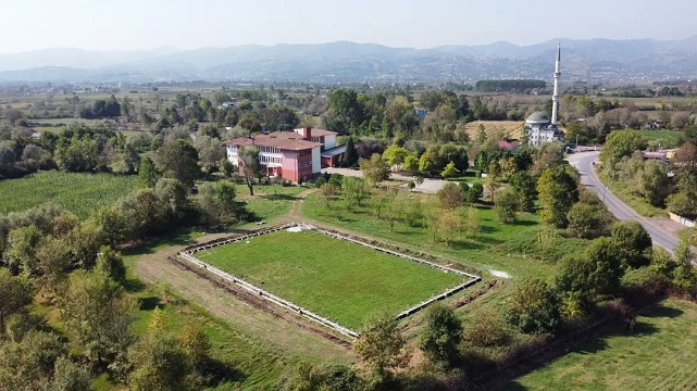 Tekkeköy'de 3 spor tesisinin yapımı sürüyor