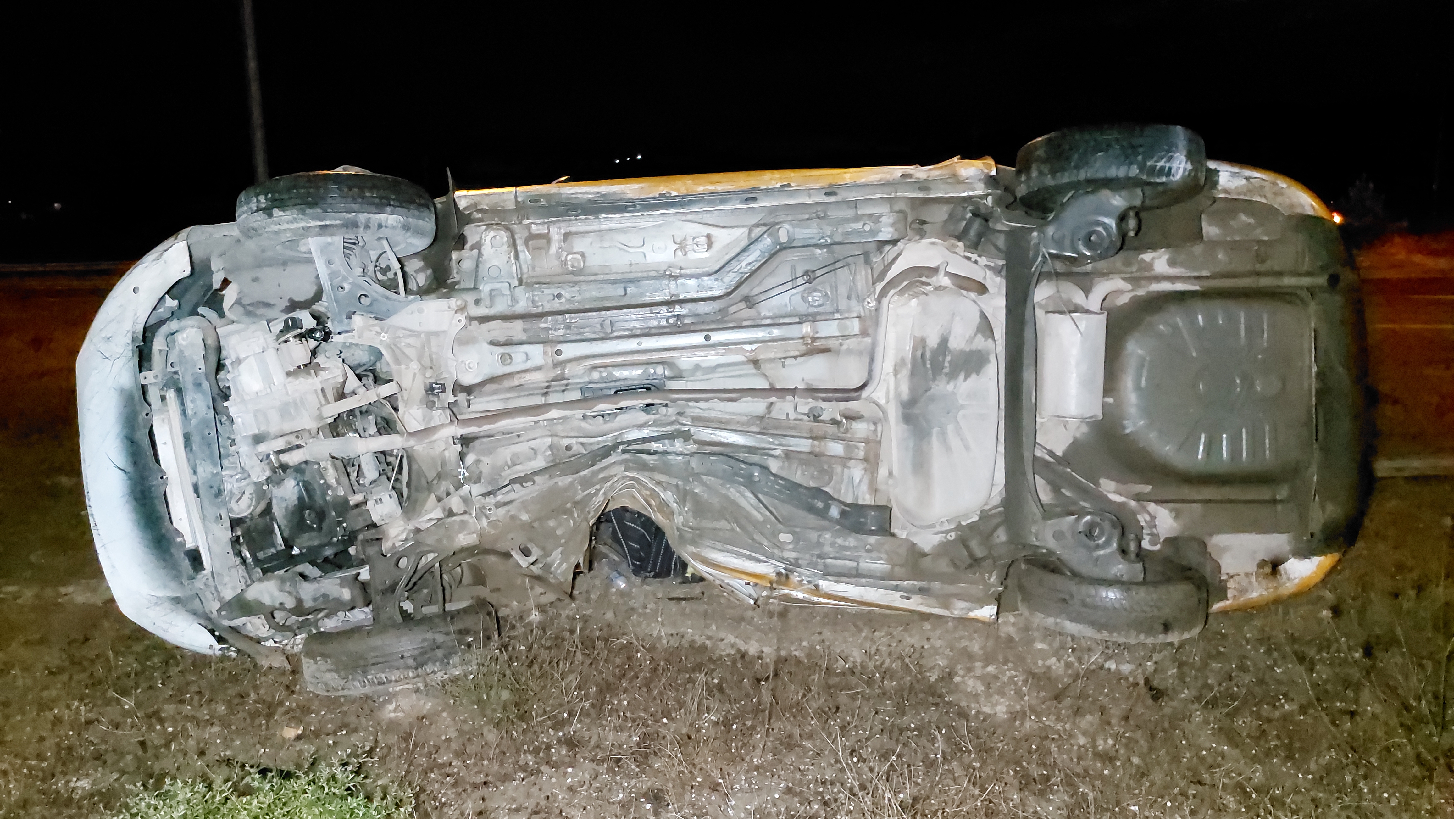 Samsun'da taksi takla attı! 4 yaralı