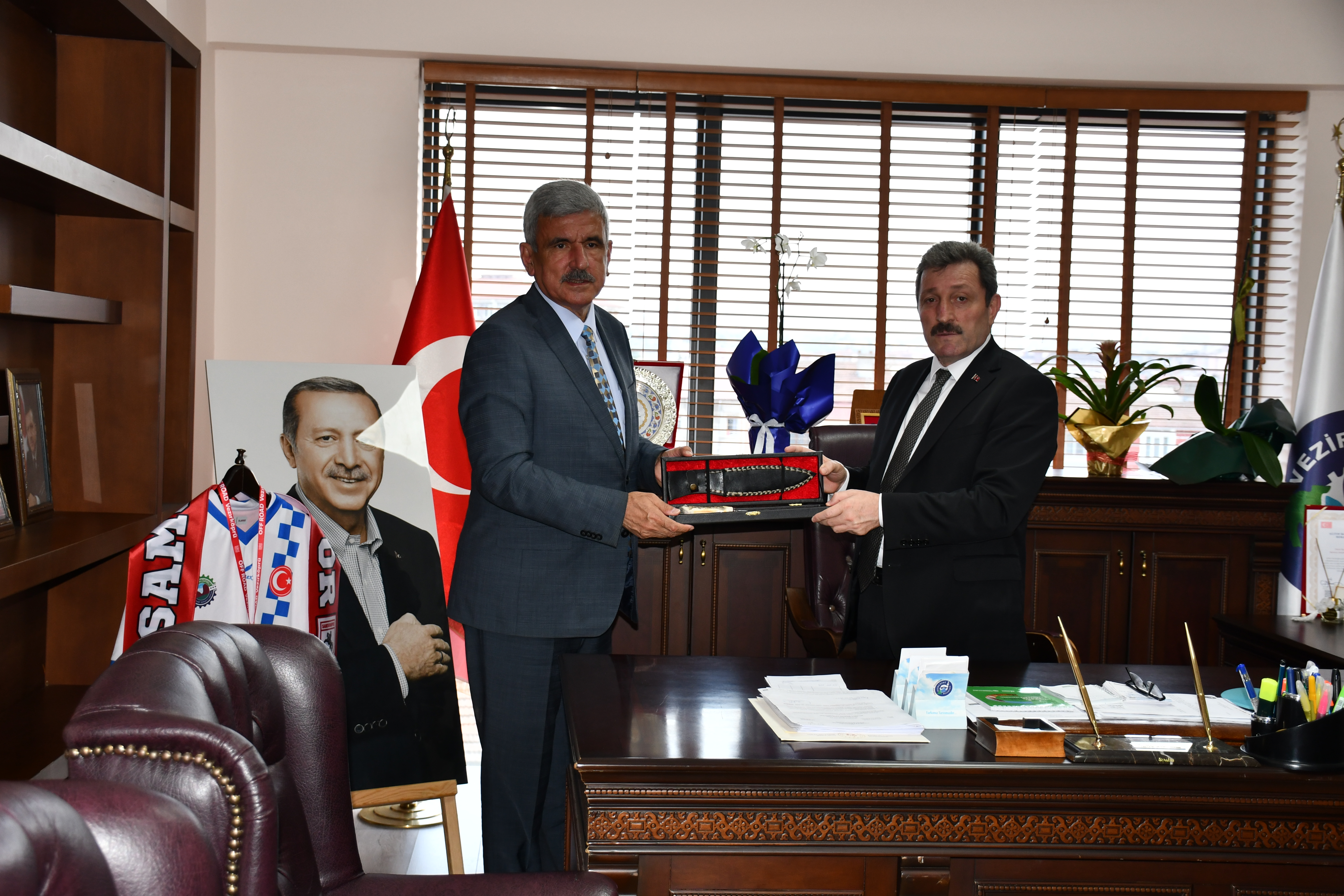 Samsun Valisi Orhan Tavlı’dan Vezirköprü ziyareti