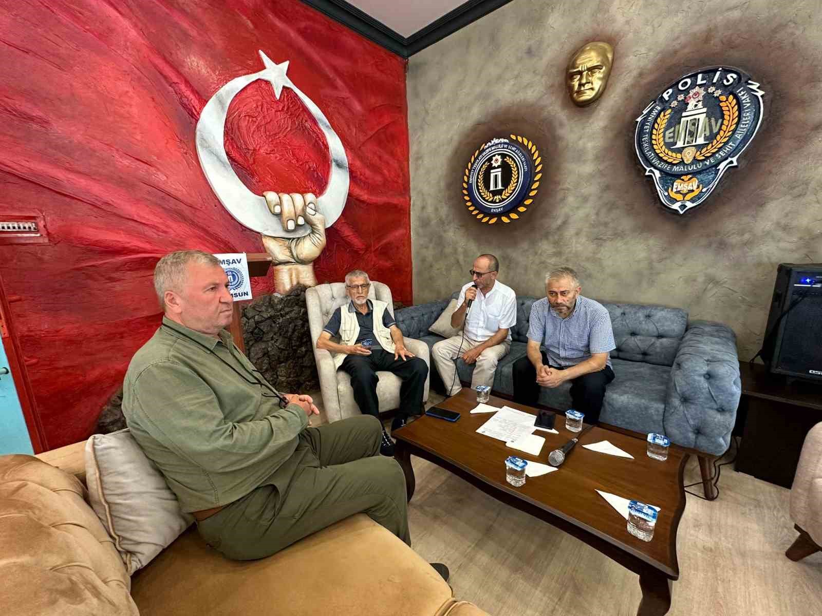 Samsun'da EMŞAV aziz şehitleri 237'nci kez andı!