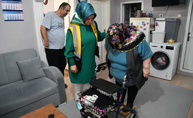 Samsun'da Hanife teyze 25 günde 6 kilo verdi