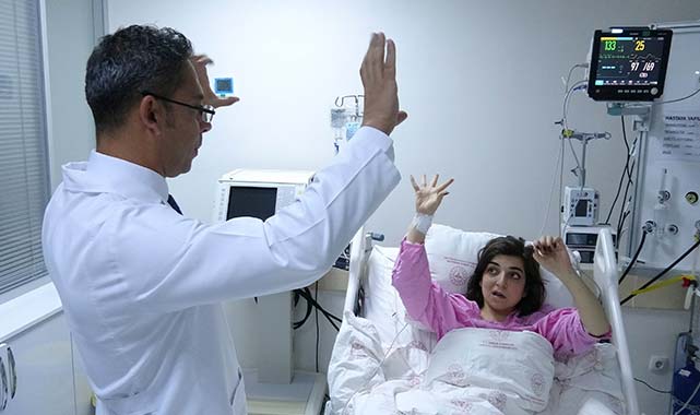 Samsun'da inme geçiren avukat 10 dakikada sağlığına kavuştu