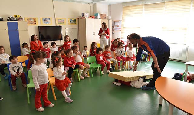 Samsun'da AFAD çocuklara afet farkındalık eğitimi verdi