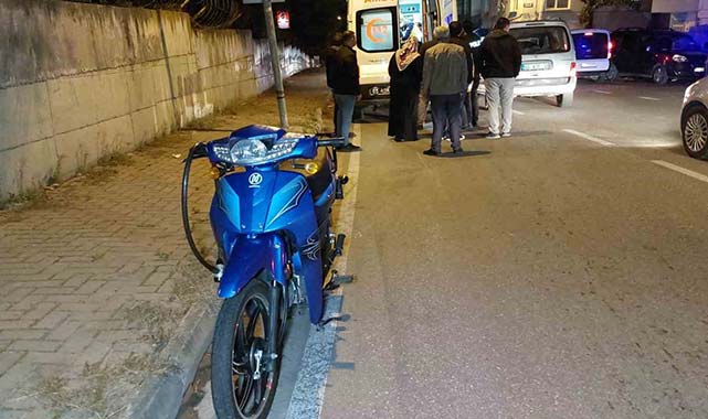 Samsun'da motosiklet kazası: Aynı aileden 3 yaralı