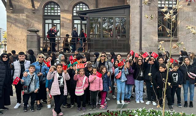 Samsun’lu köy okulu öğrencileri ilk kez Anıtkabir'de