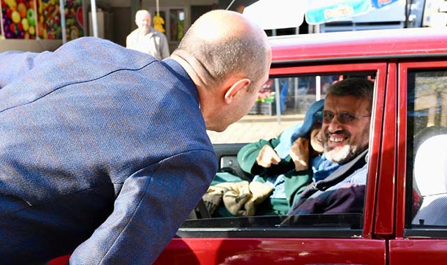 Terme Belediye Başkanı Kılıç esnafa müjdeli haberi verdi