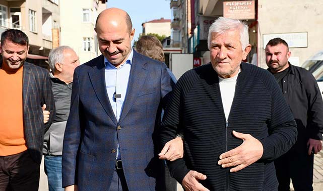 Terme Belediye Başkanı Kılıç esnafa müjdeli haberi verdi