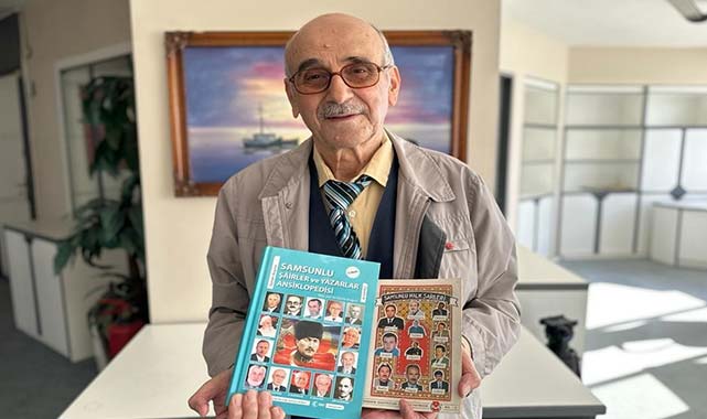 Dünden bugüne Samsunlu Şairler ve Yazarlar Ansiklopedisi'nin yeni baskısı çıktı
