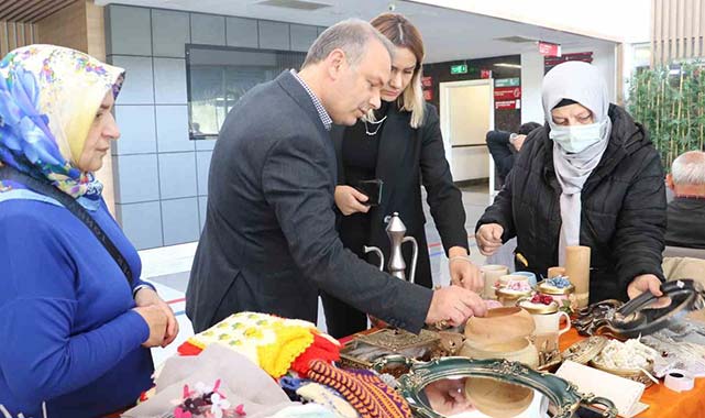 Samsun'da o hastaneden ihtiyaç sahibi aileler için hayır etkinliği