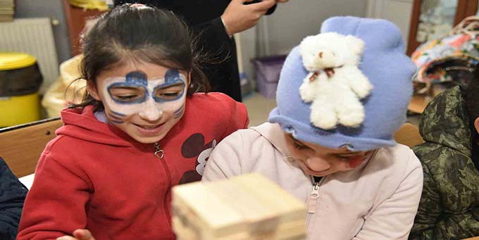 Samsun Büyükşehir'den 'Kırsalda Çocuk' etkinliği