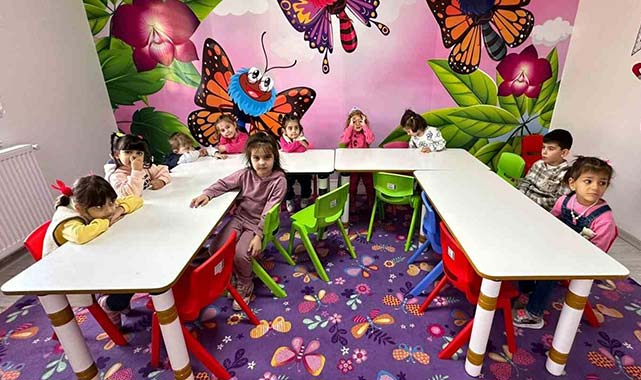 Samsun'da İlkadım Belediyesi'nden dar gelirli aileler için 8'inci kreş