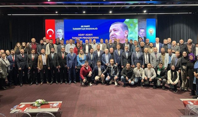 Samsun'da AK Parti İlkadım Belediyesi aday adaylarının tanıtım toplantısı yapıldı