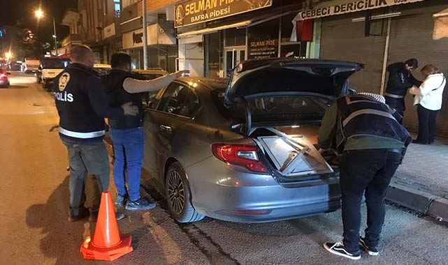Bafra'da polislerden şok uygulama