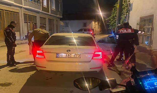 Bafra'da polislerden şok uygulama