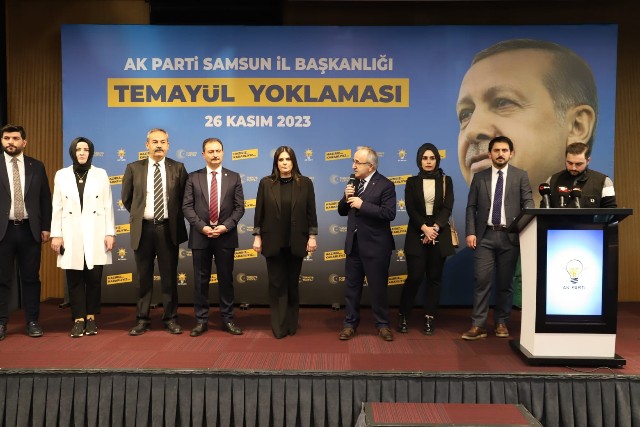 AK Parti Samsun'da aday adayları için teşkilat temayül yoklaması yapıldı