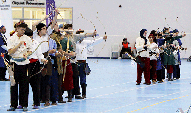 Samsun Geleneksel Türk Okçuluk Türkiye Şampiyonası’na ev sahipliği yaptı