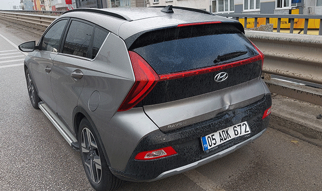 Samsunspor Beşiktaş maçına giden taraftarlar zincirleme trafik kazası geçirdi! 1 yaralı 