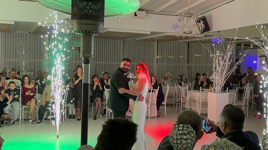 Samsun'da Karatay Uzun ile Aşiyan Şele evliliğe ilk adımı attı