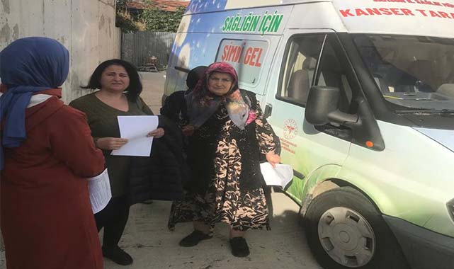Samsun'da kadınlar kanser hakkında bilinçlendirildi