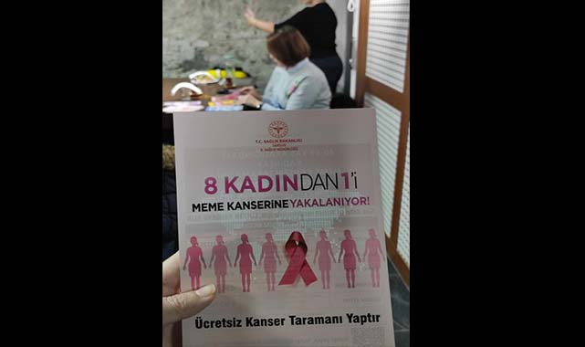 Samsun'da kadınlar kanser hakkında bilinçlendirildi