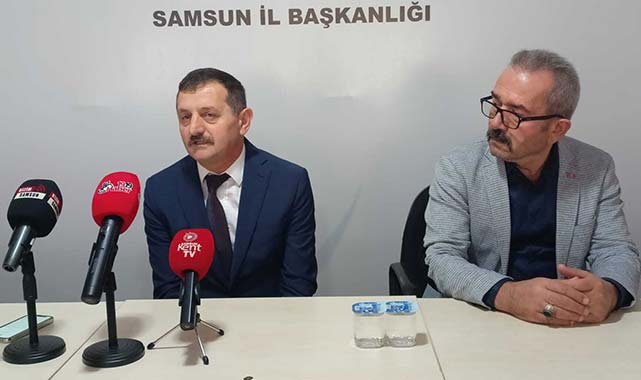 Samsun'da MHP'li Fehmi Öztürk Büyükşehir Belediye Başkan aday adaylığını açıkladı