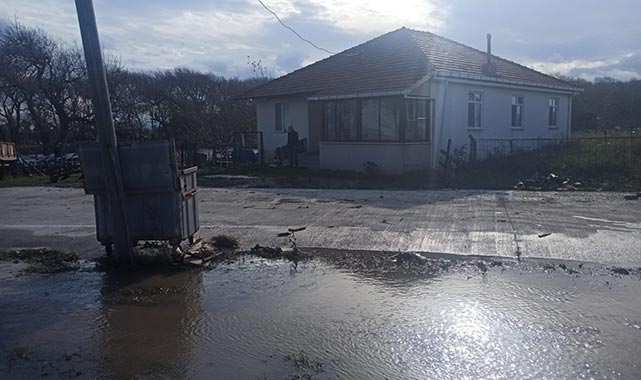 Bafra'nın Fener Mahallesi sular altında kaldı!