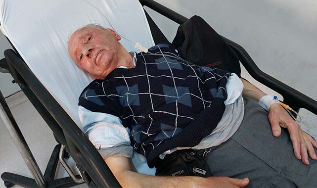 Samsun'da doğal gaz parlaması! Yaşlı adam yanarak hastanelik oldu