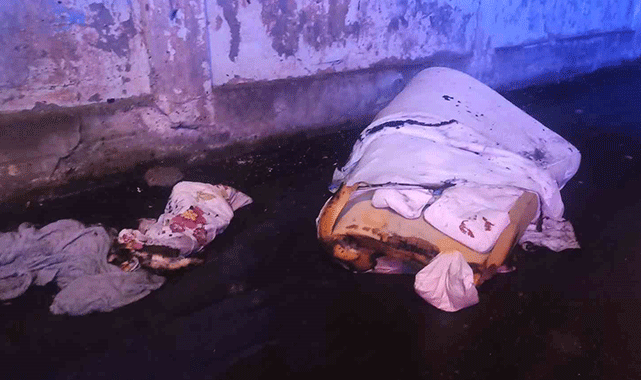 Samsun'da elektrikli battaniye yangın çıkardı! İki kişi hastanelik