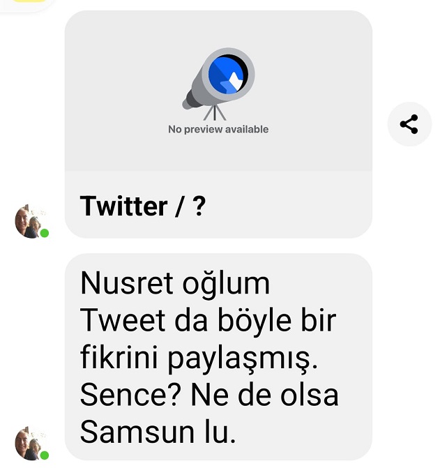 UZAKTAKİ SAMSUNLU