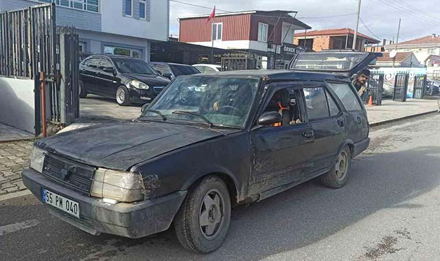 Samsun'da 'Dur' ihtarına uymayan sürücü kıskıvrak yakalandı