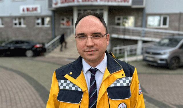 Samsun'da son 5 yılda 600 bin vakaya hızlı müdahale 