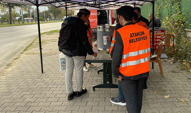 Atakum Belediyesi'nden öğrenci ve esnafa sıcak dokunuş!