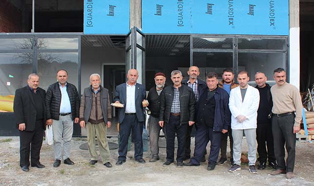 Bafra'da fındık işleme tesisi hizmete girdi