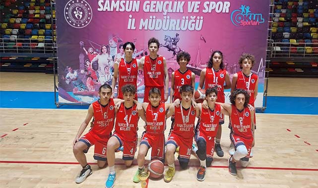 Samsun U14 Basketbol'da Maarif şampiyon