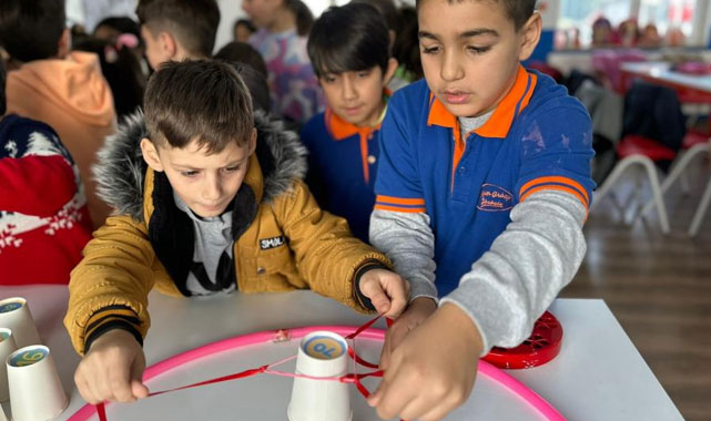 Samsun'da öğrencilere matematiği sevdiren okul